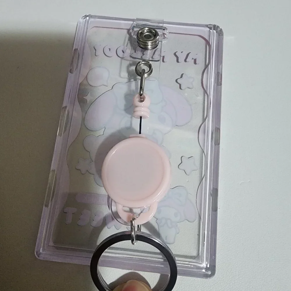 Brand New My Melody I I.D Holder Keychain
